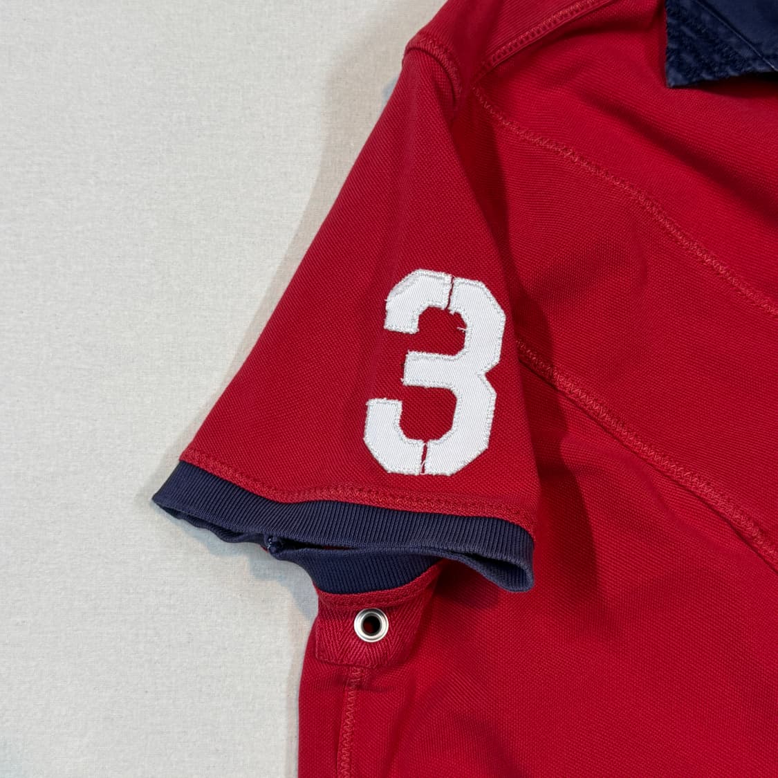 XL) 폴로 랄프로렌 빅포니 패치워크 PK 카라티 상품이미지6