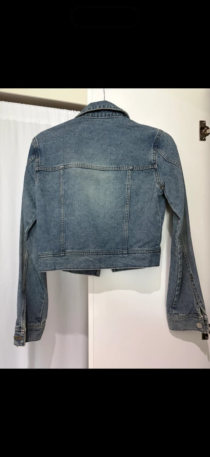 INSILENCE 인사일런스 빈티지 숏 데님 자켓 BLUE S 상품이미지2