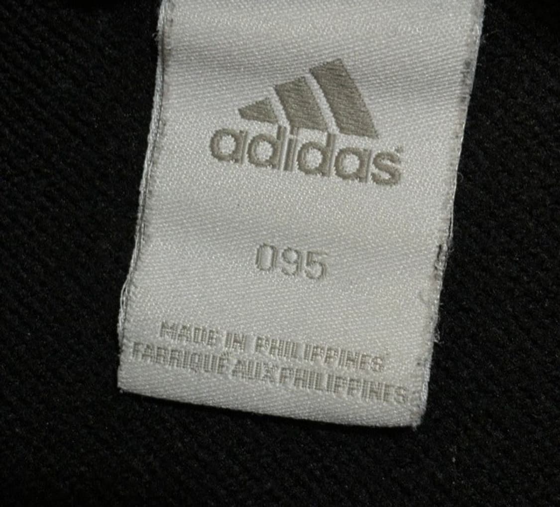 아디다스 블랙 검흰 트랙탑 져지집업 90/S 상품이미지4