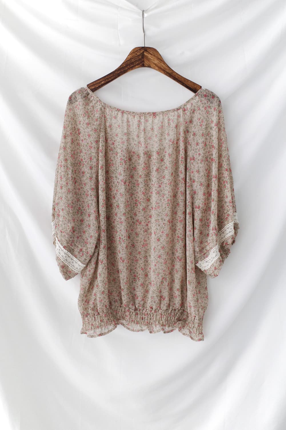 flower lace blouse  상품이미지2