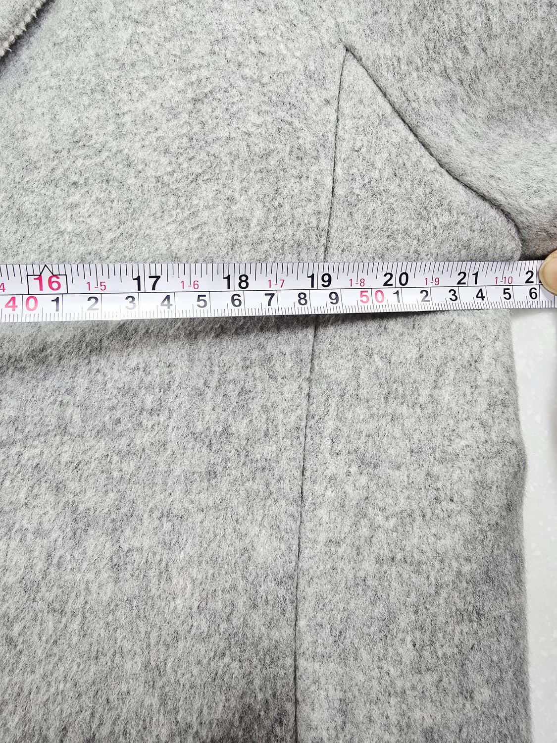 ZOOC 회색 모캐시미어혼방 코트 상품이미지8