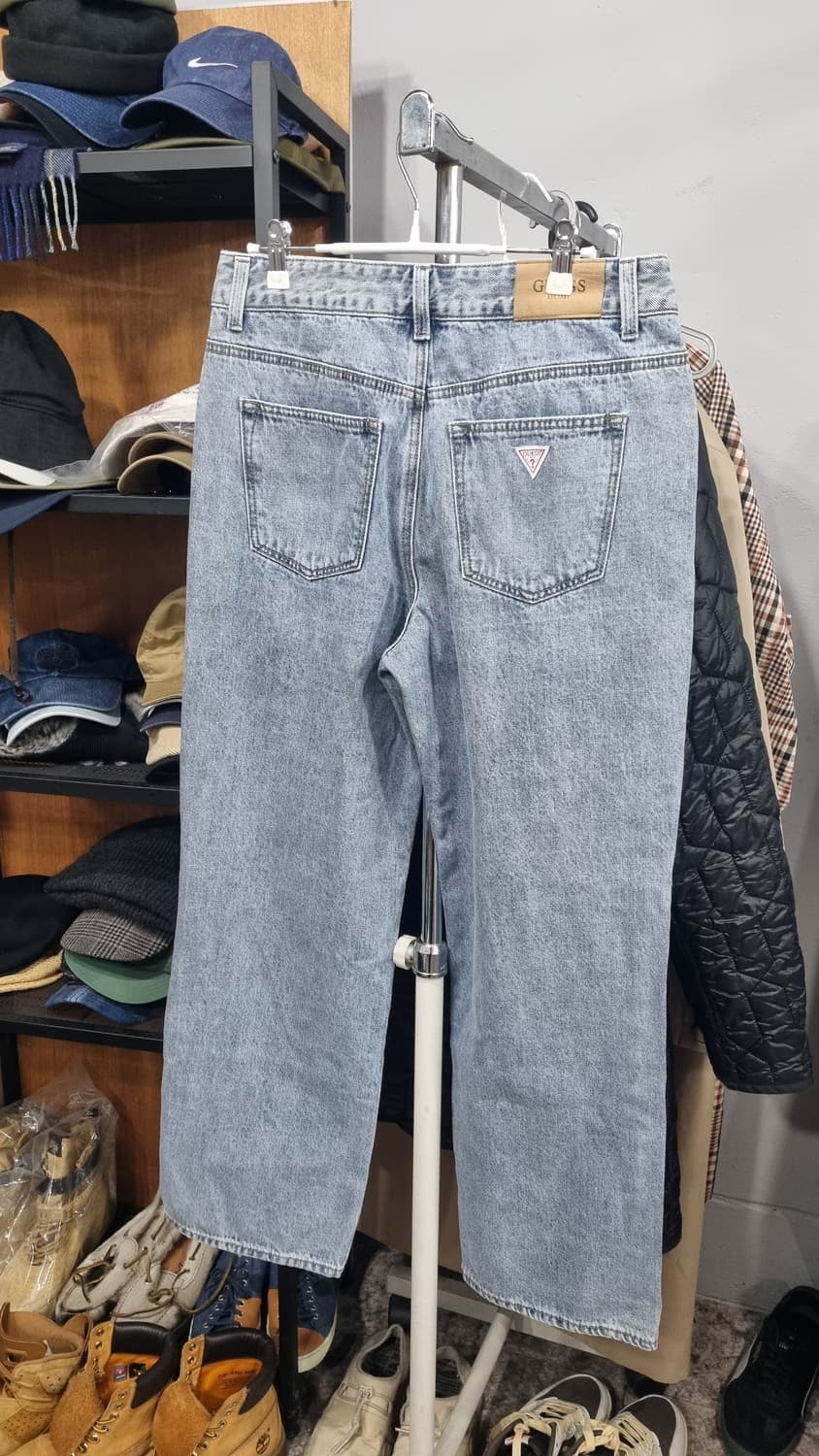 (GUESS) 연청 SEMI WIDE FIT 31사이즈 봄청바지 2번착용 상품이미지3