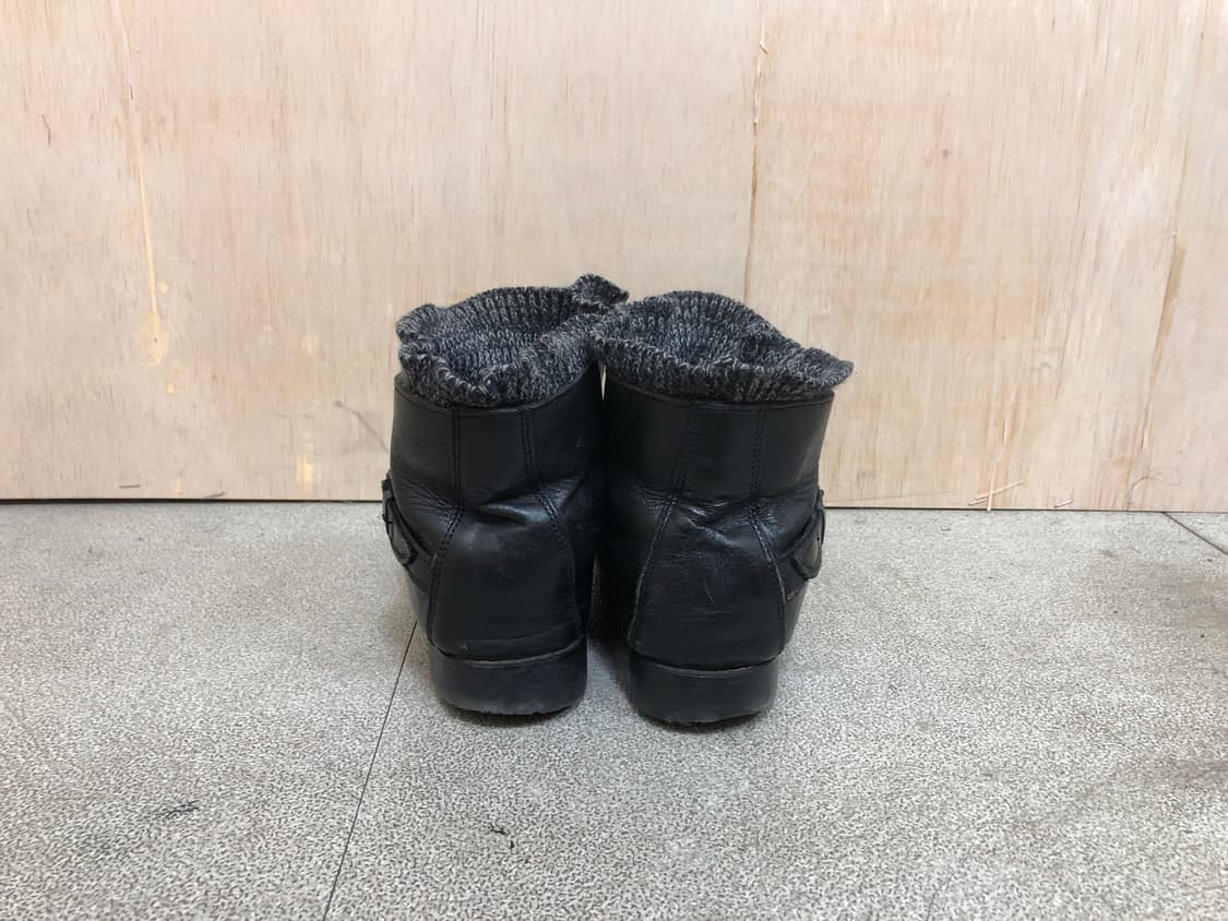 [직수입] 빈티지 레더 니트 부츠 상품이미지10