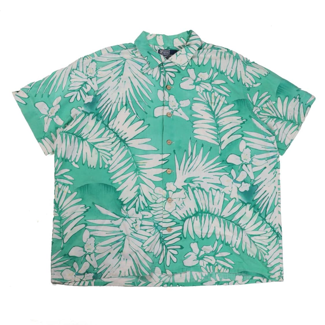 90’s USA Polo Floral Half Shirt 상품이미지1