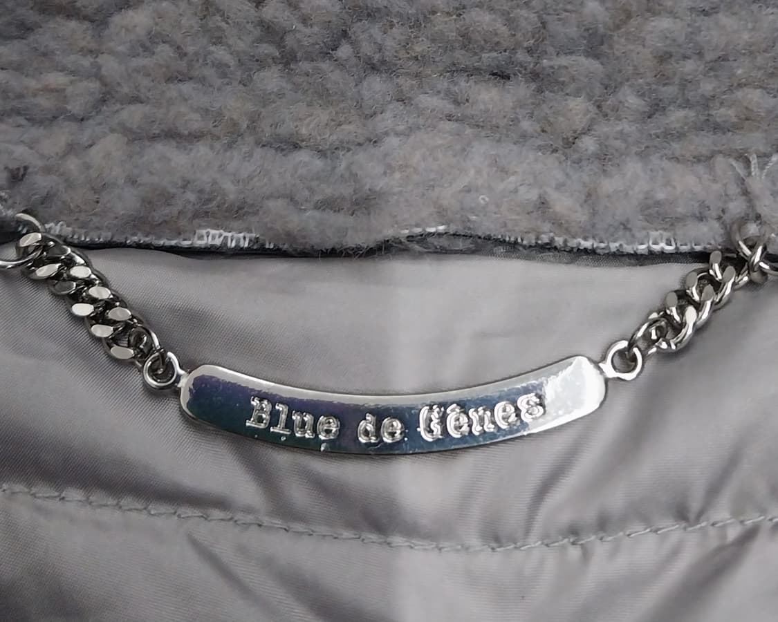 블루드 진 이너 패딩 롱 무스탕 L(77까지가능) 상품이미지5