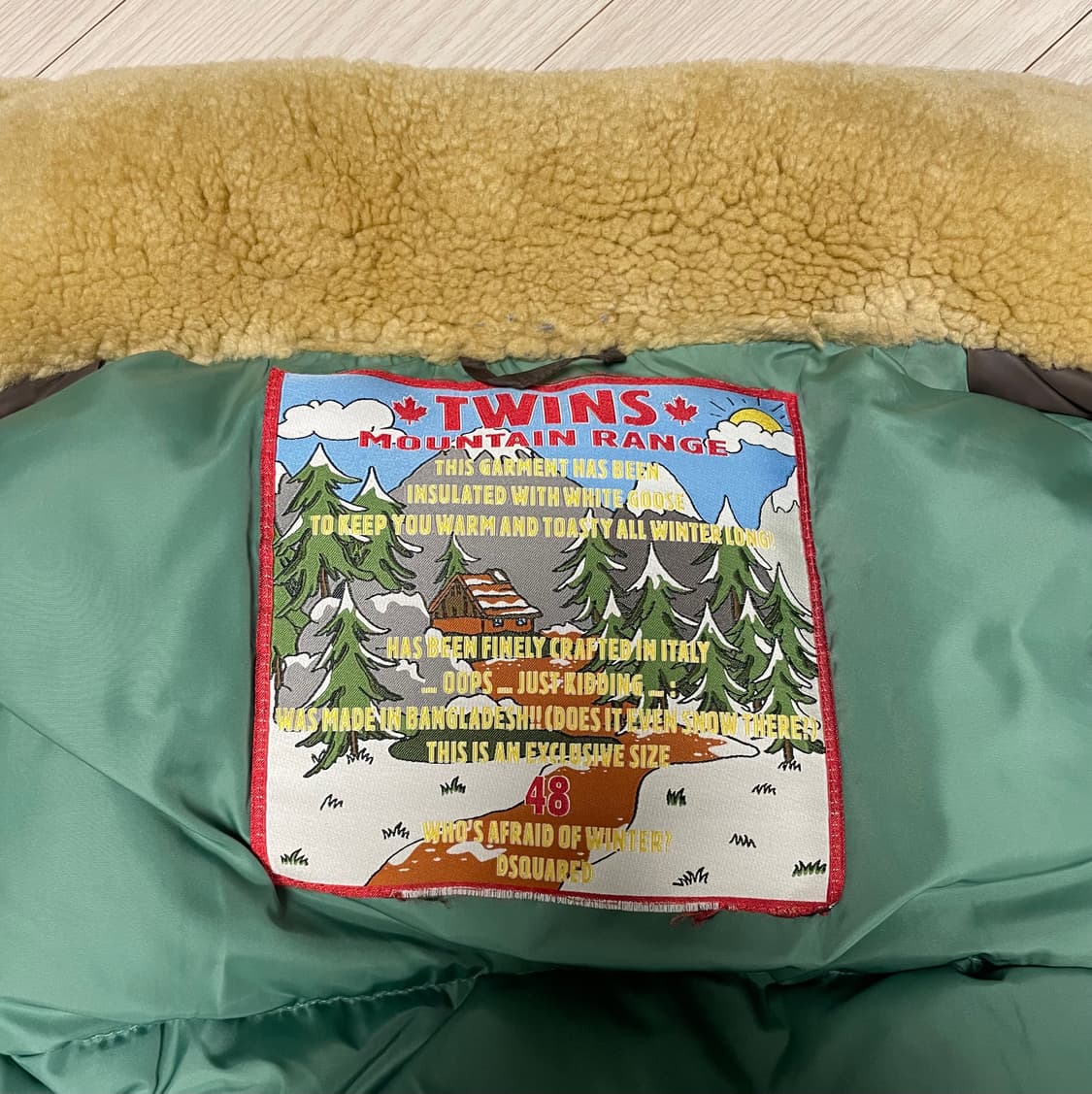 디스퀘어드 트윈스 구스패딩 48 상품이미지7