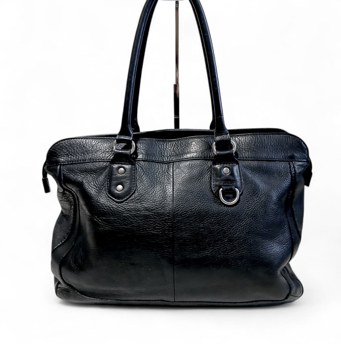 요지야마모토 90s 아카이브 en cuir 염소가죽 토트백 상품이미지1