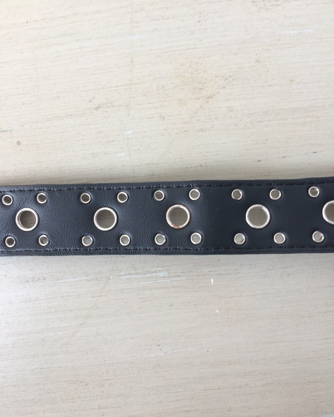 lettering eyelet point belt 상품이미지5