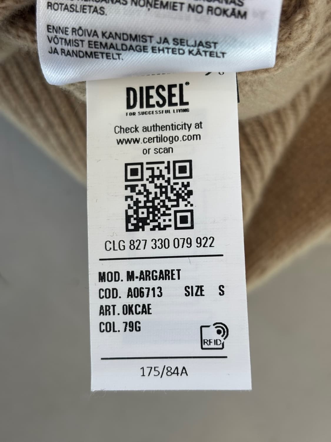 Diesel Turtleneck Cashmere Half Knit 상품이미지9