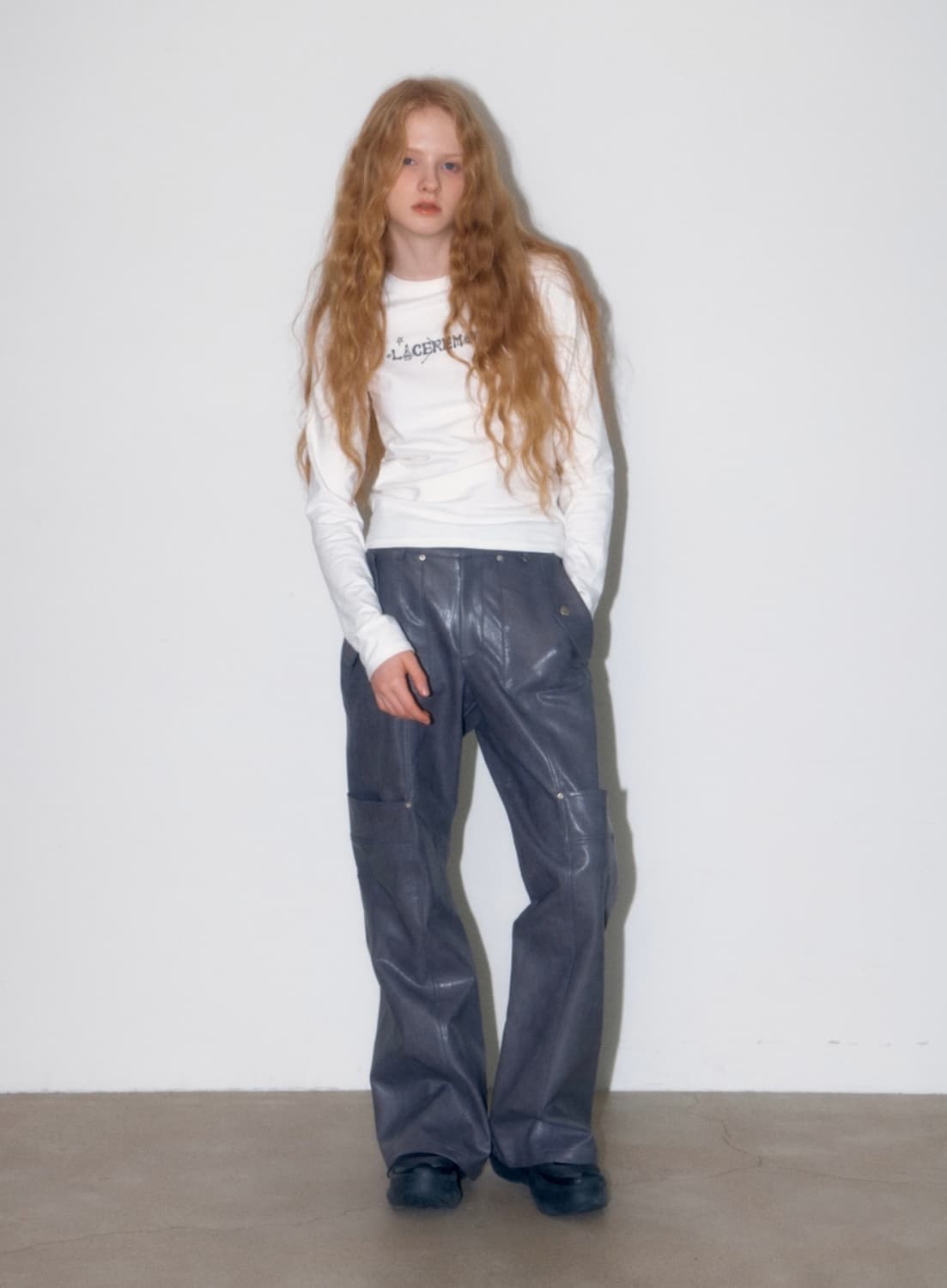 라세레모니 LCM 로고 긴팔 티셔츠 상품이미지3