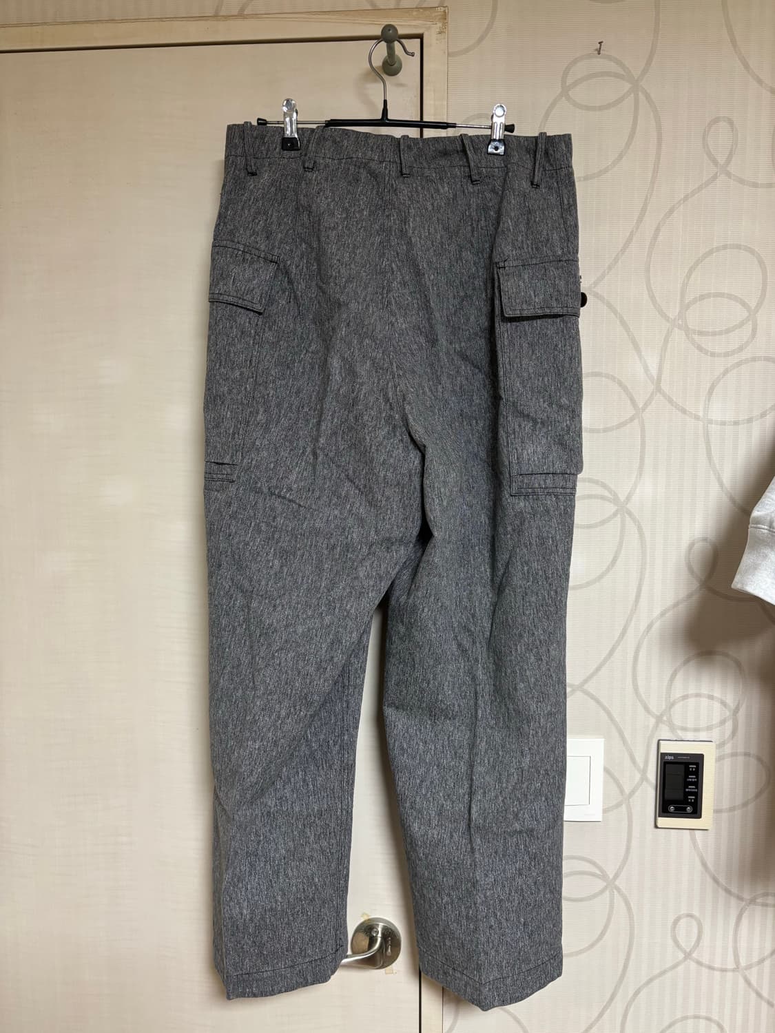 하버색 솔트앤페퍼 밀리터리 팬츠 상품이미지2