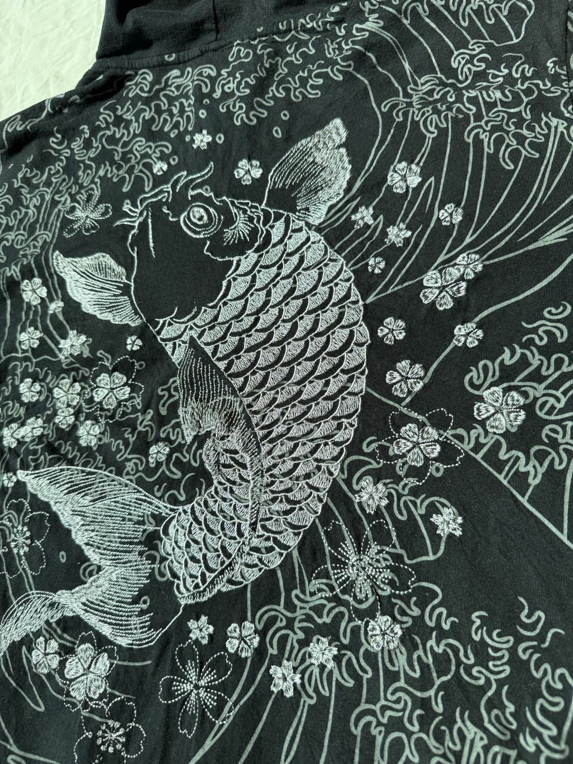 블랙 잉어 하프집업 상품이미지6