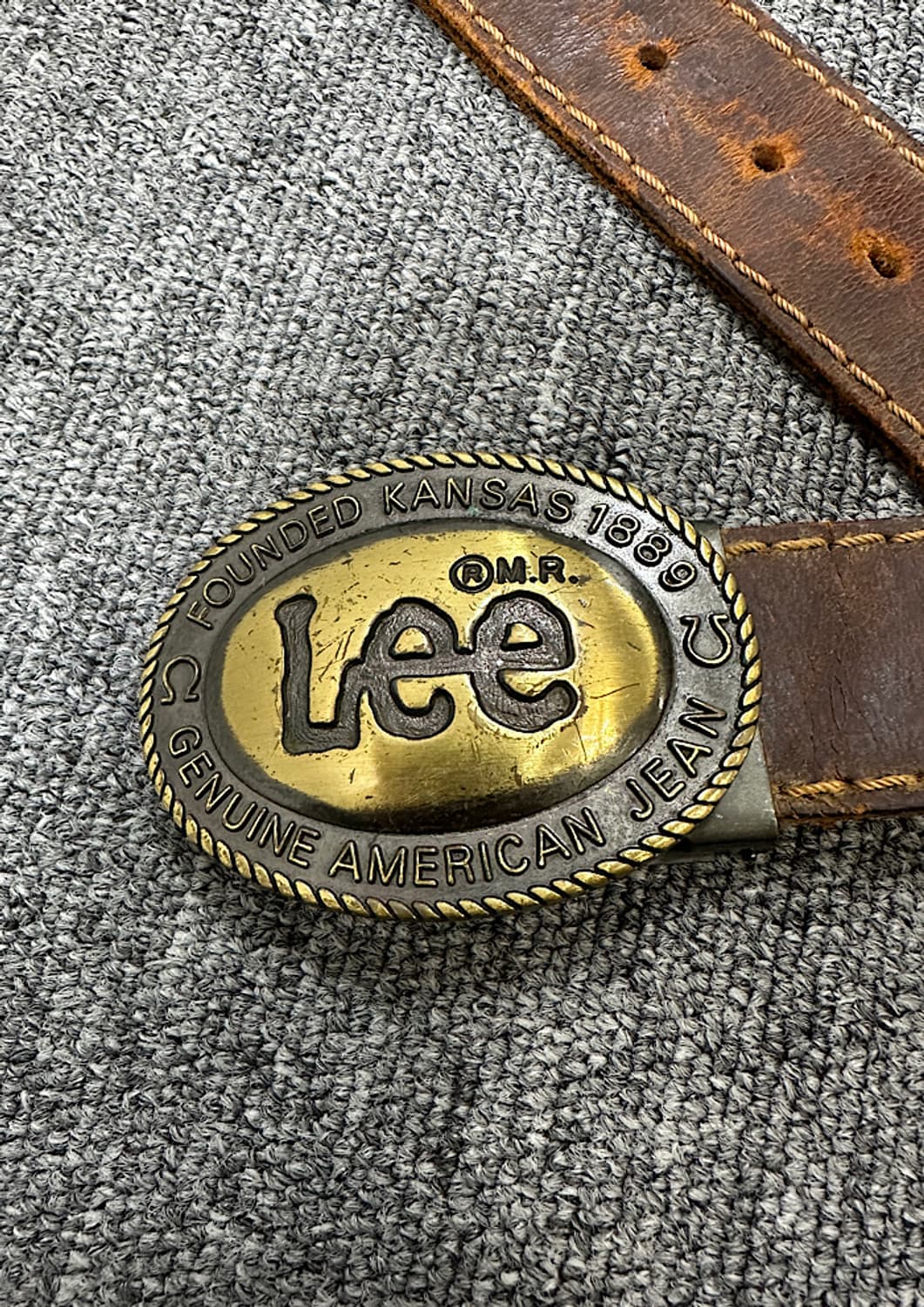 빈티지 lee 가죽 벨트  상품이미지1