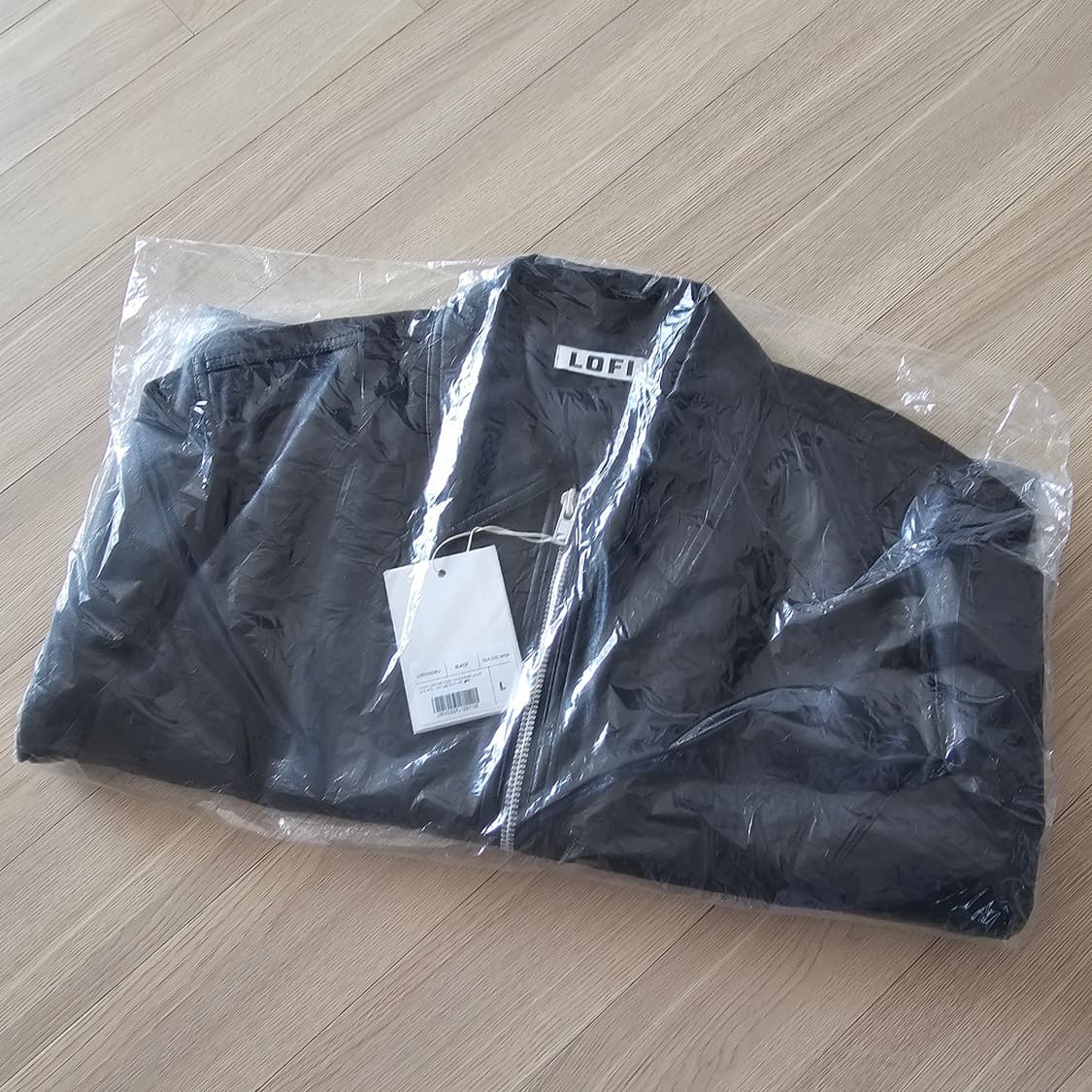 L 100 새제품) 로파이 스테디 싱글 라이더 자켓 비건레더 가죽 블랙 상품이미지3