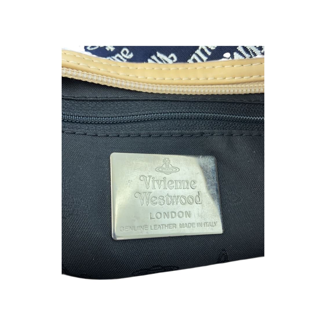 비비안 웨스트우드 로고패턴 캔버스 토트백 상품이미지6