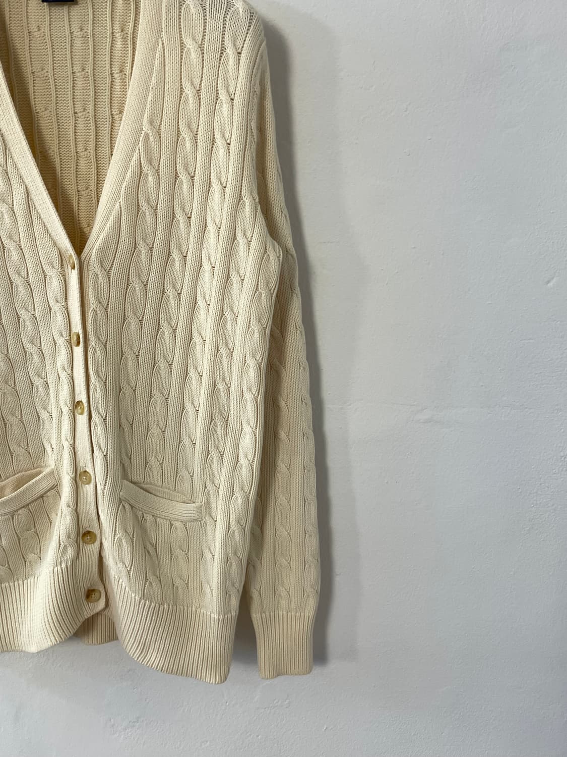 폴로 케이블 가디건  상품이미지5