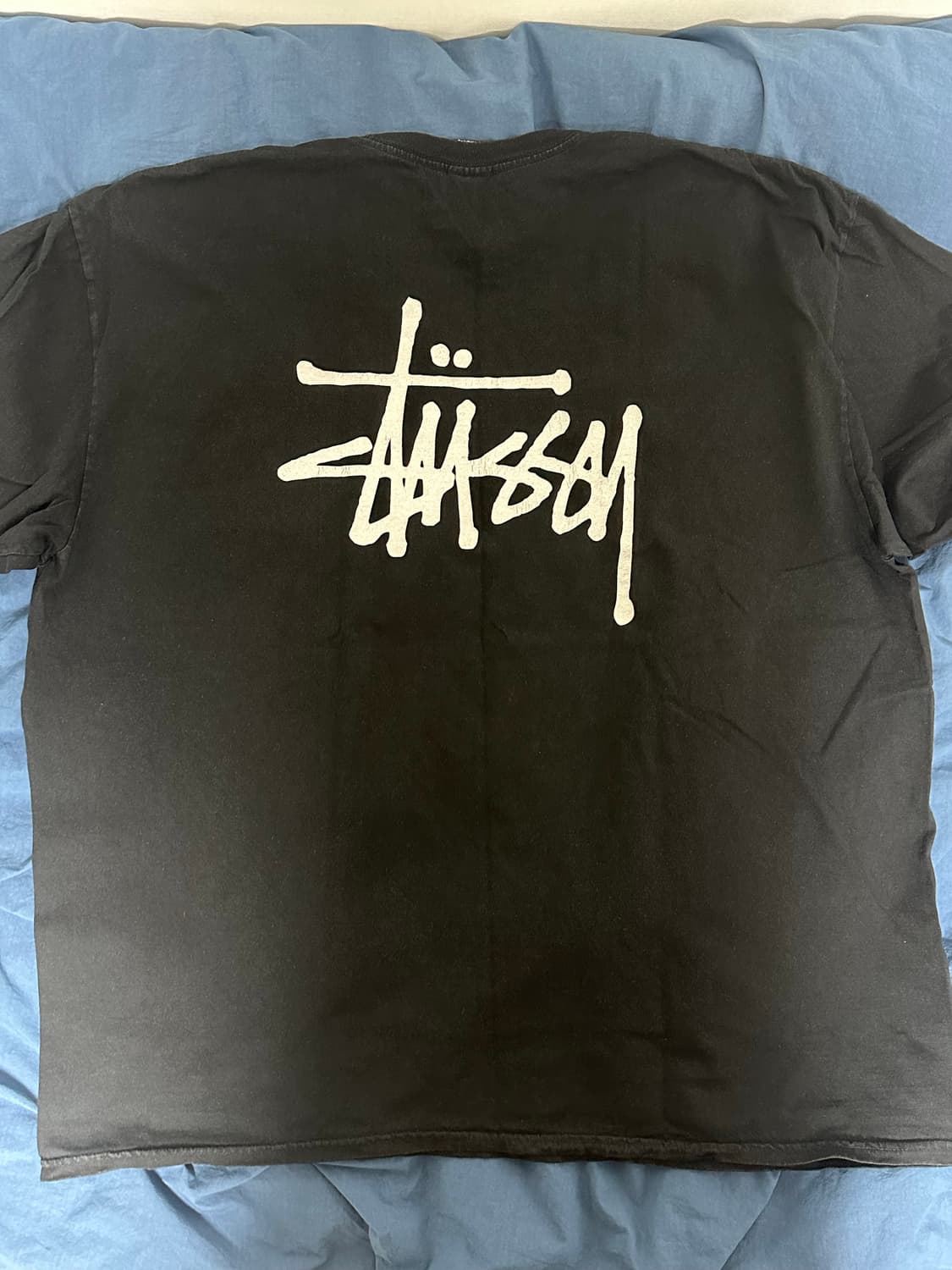 (XXL)스투시 피그먼트 반팔 블랙 상품이미지6