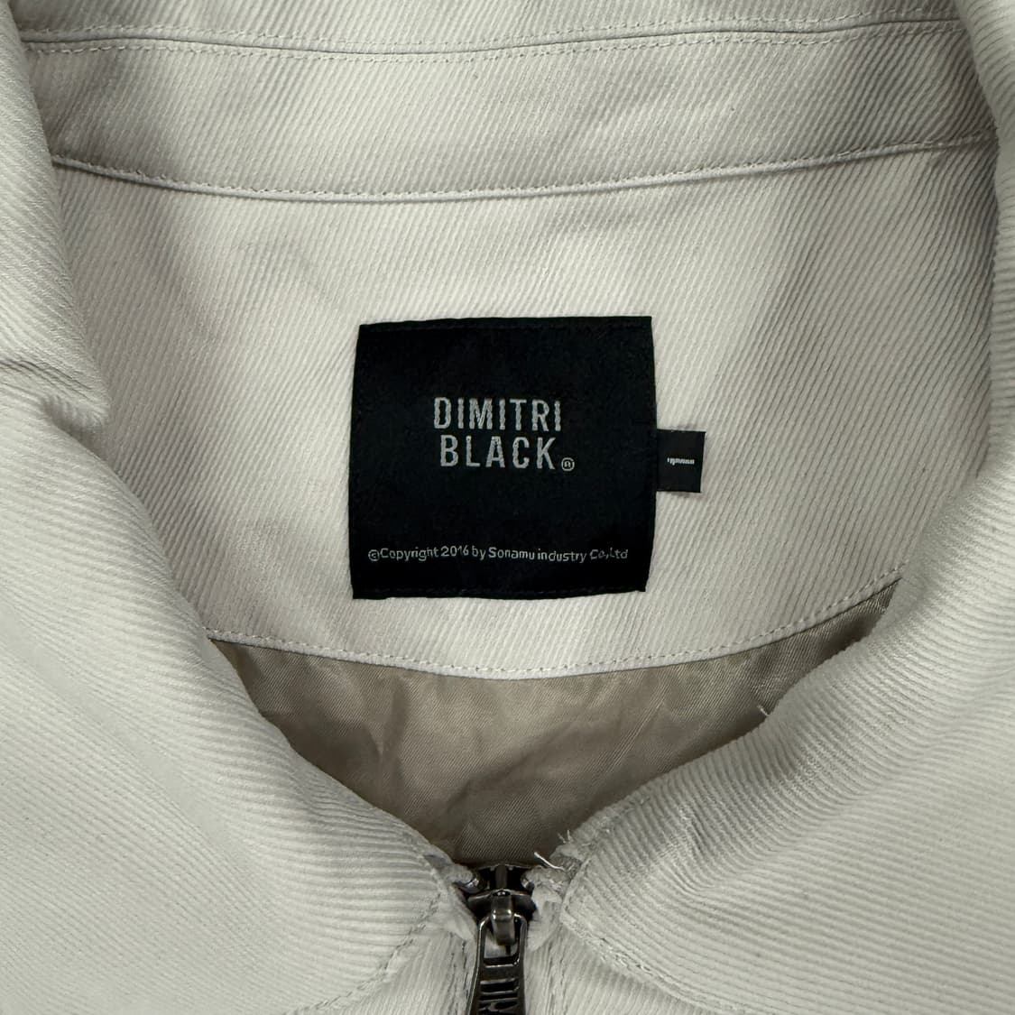 (1)디미트리 블랙 DIMITRI BLACK 블루종 자켓(아이보리) 상품이미지2