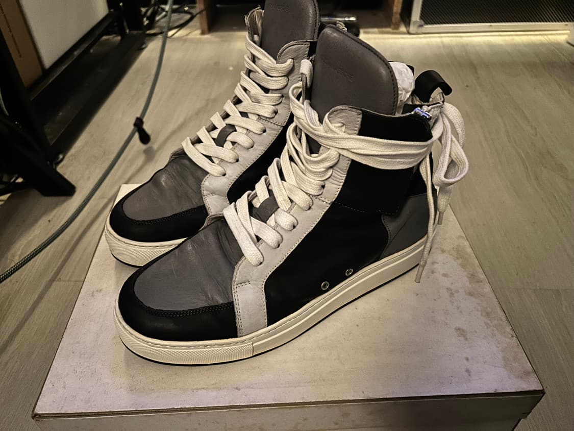 크리스반아쉐 11fw 하이탑 스니커즈 41 상품이미지2