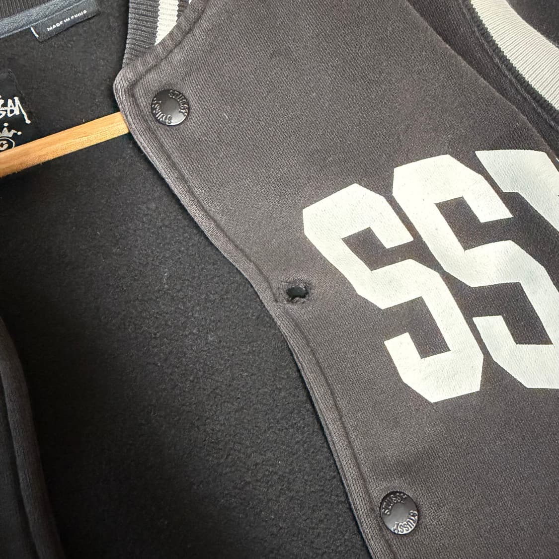 스투시 바시티 자켓 브라운 S 상품이미지8