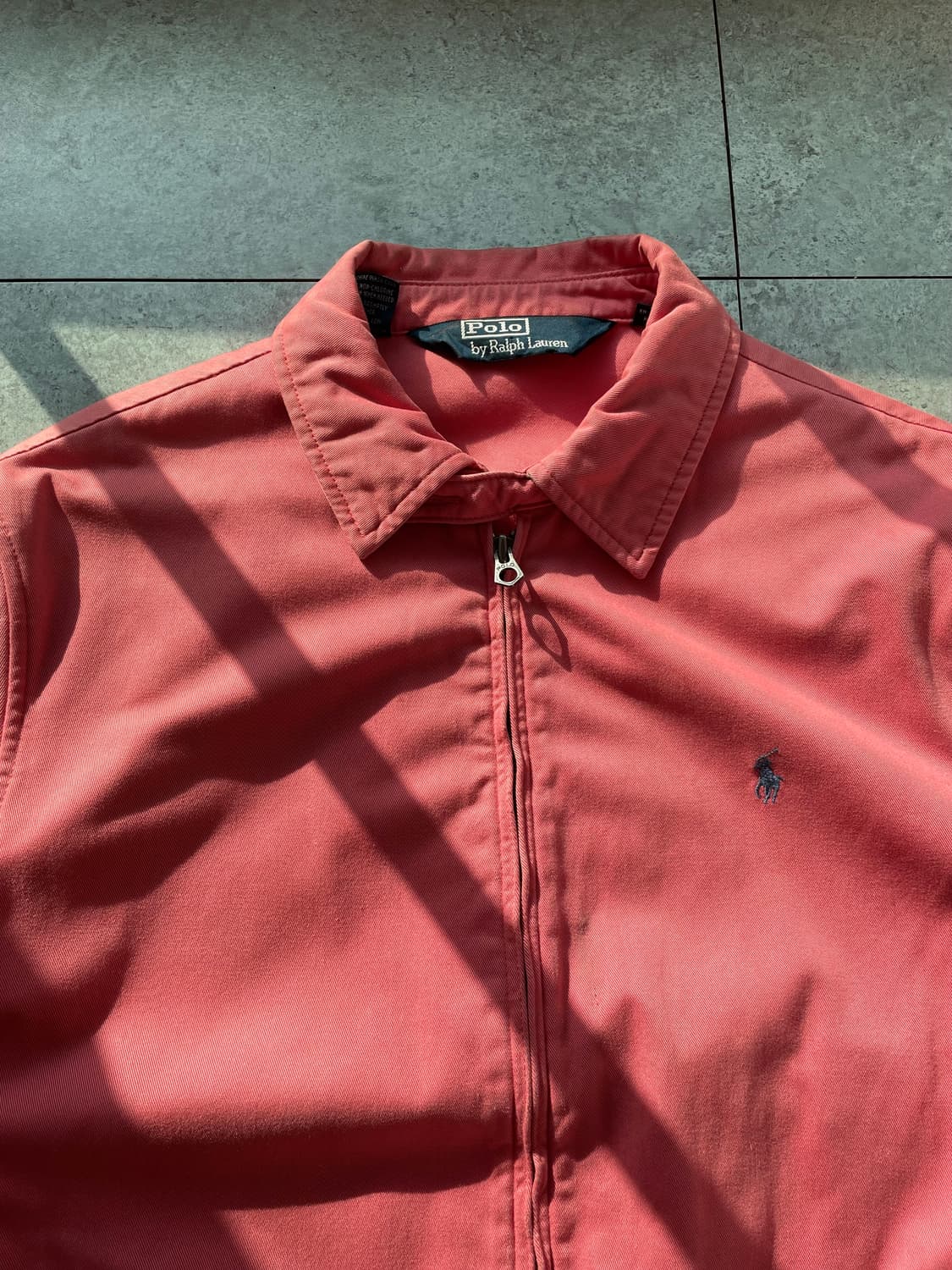 폴로랄프로렌 코랄핑크 헤링턴자켓 상품이미지3