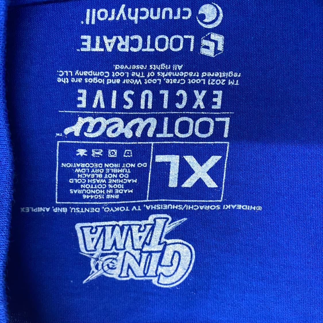 은혼 긴토키 오피셜 애니메이션 티셔츠 상품이미지3