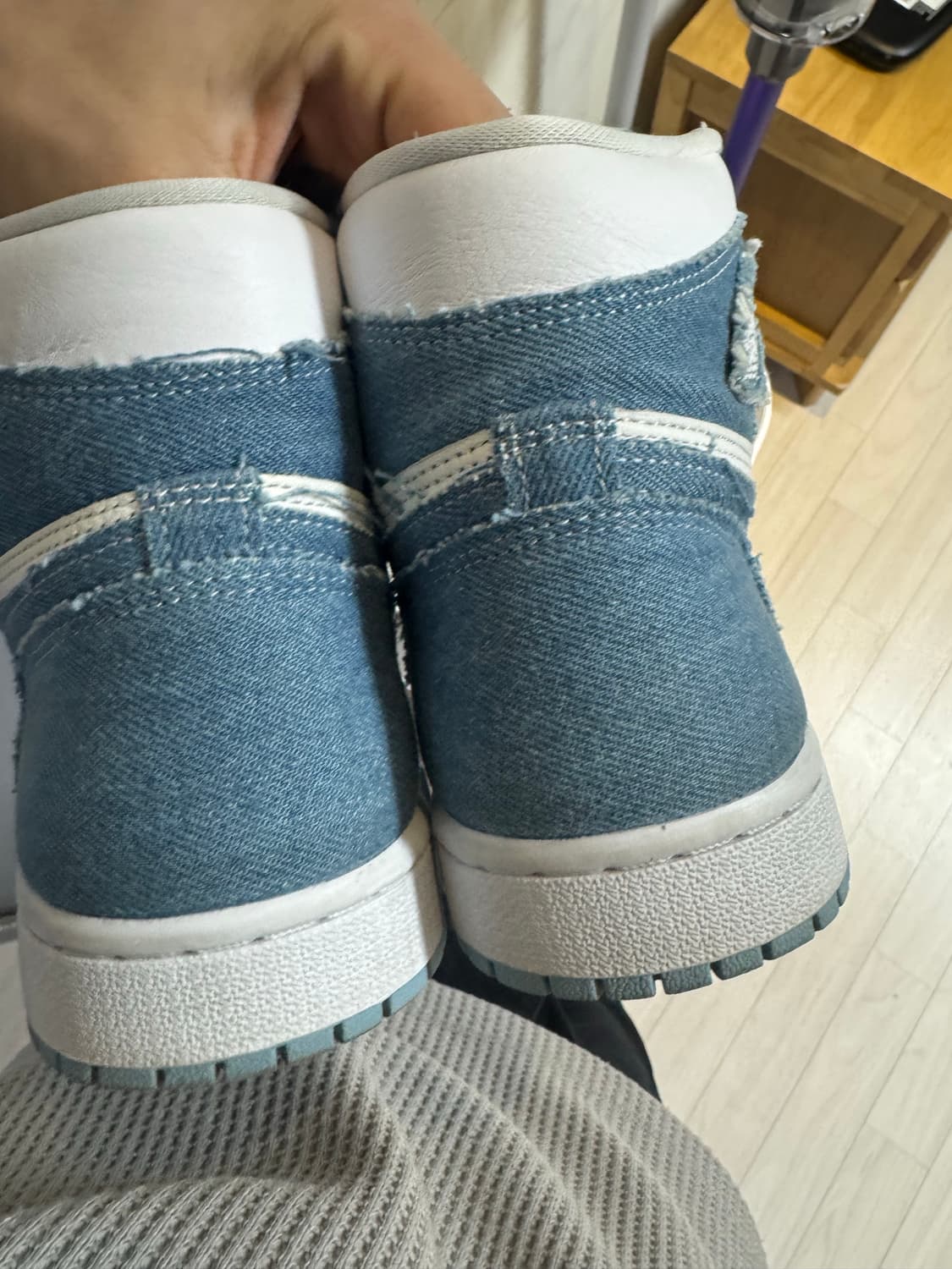 나이키 조던1 레트로 하이 데님 og 데님 (260) 상품이미지5