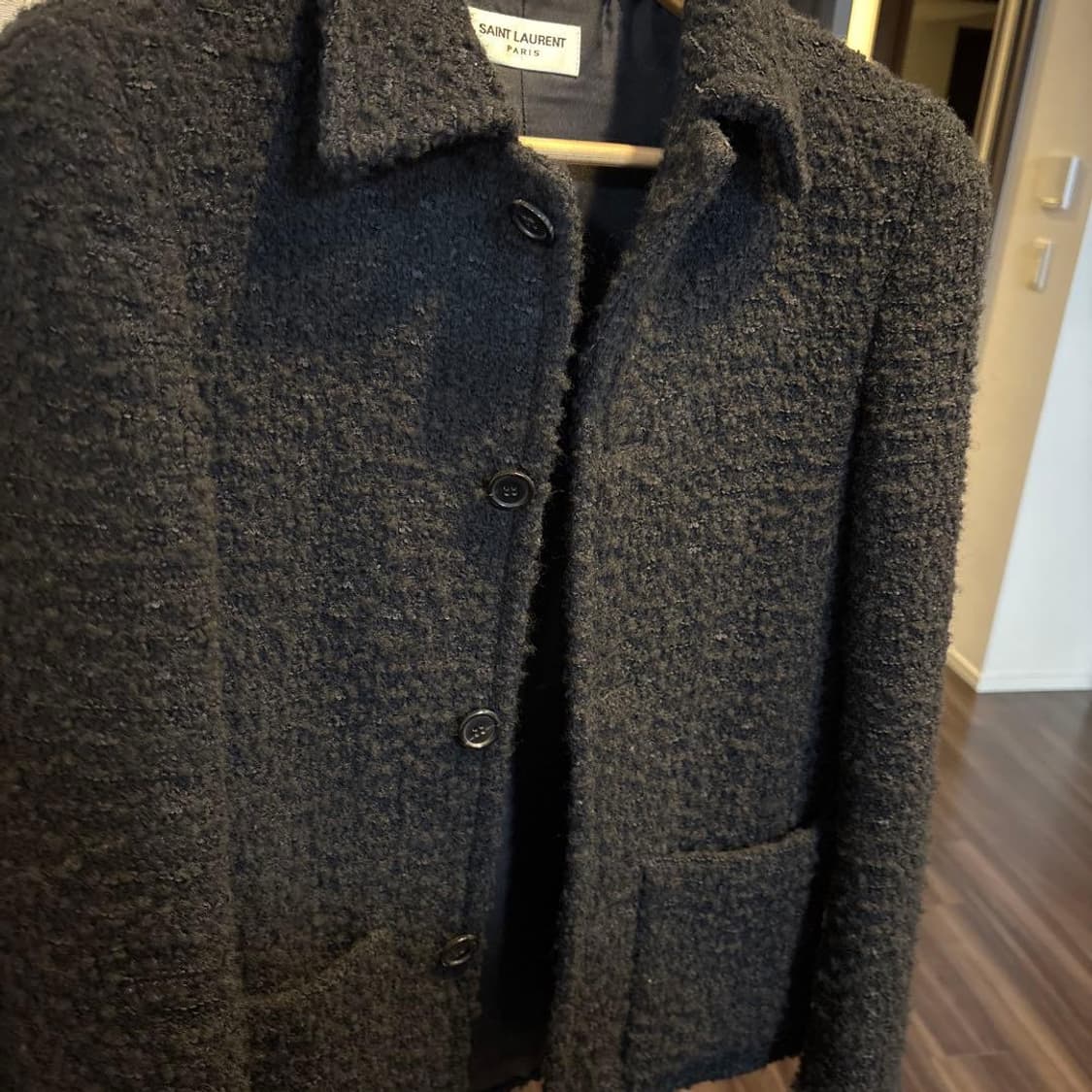 [스키즈 현진님 착용] 생로랑 22AW 트위드 자켓 상품이미지6