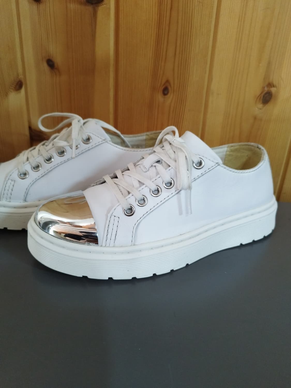 uk3 220mm 닥터마틴 알렉세이 메탈 스니커즈 상품이미지1