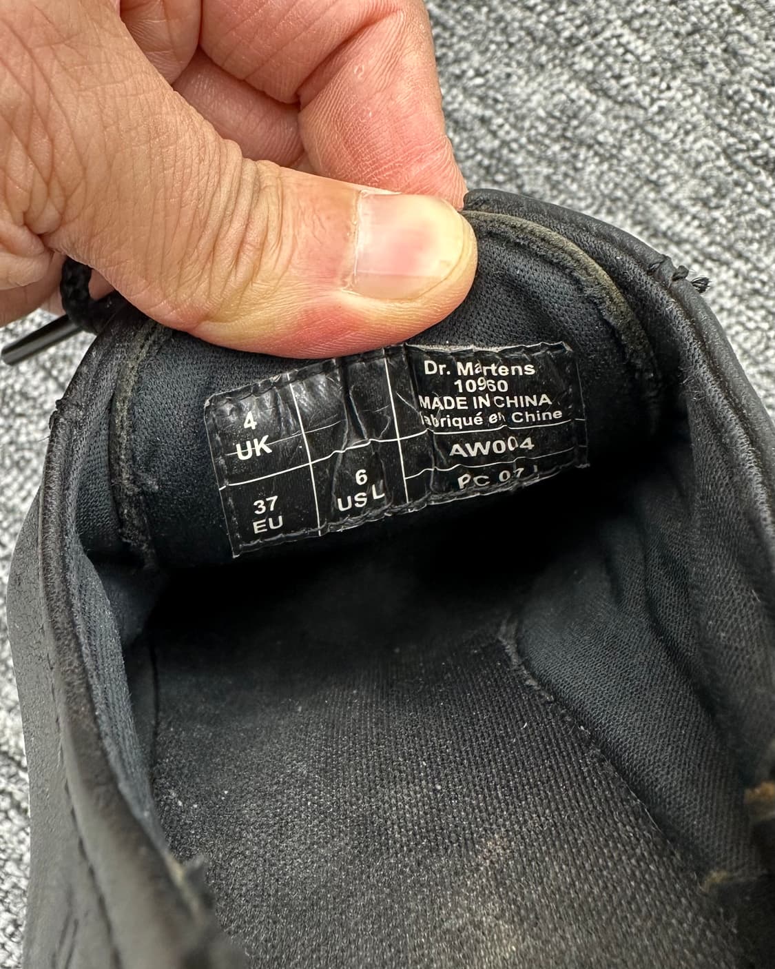 (230)90'S DR.MARTENS 통굽-M919 상품이미지8