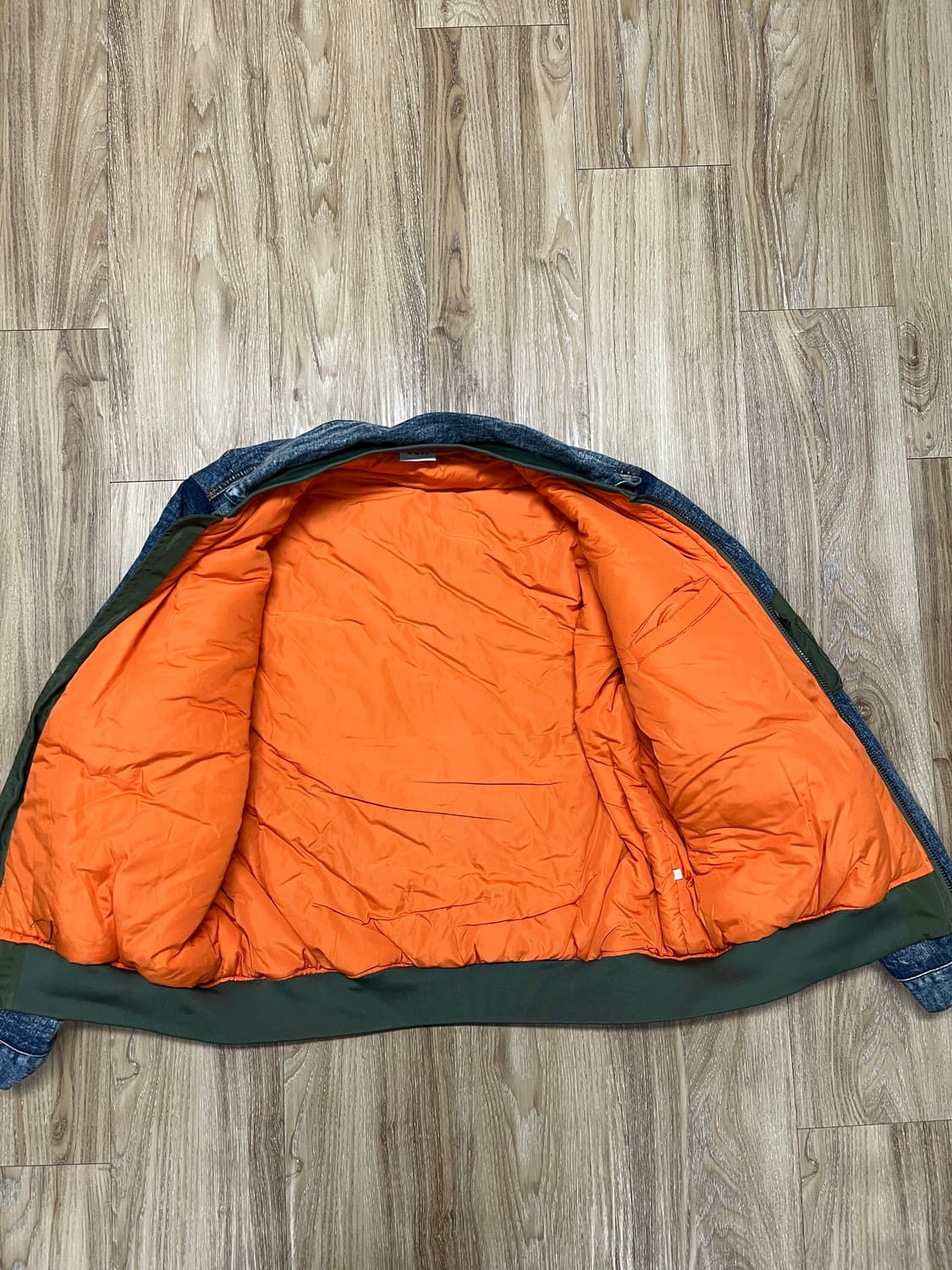 Veil 하이브리드 데님 항공 점퍼 상품이미지4