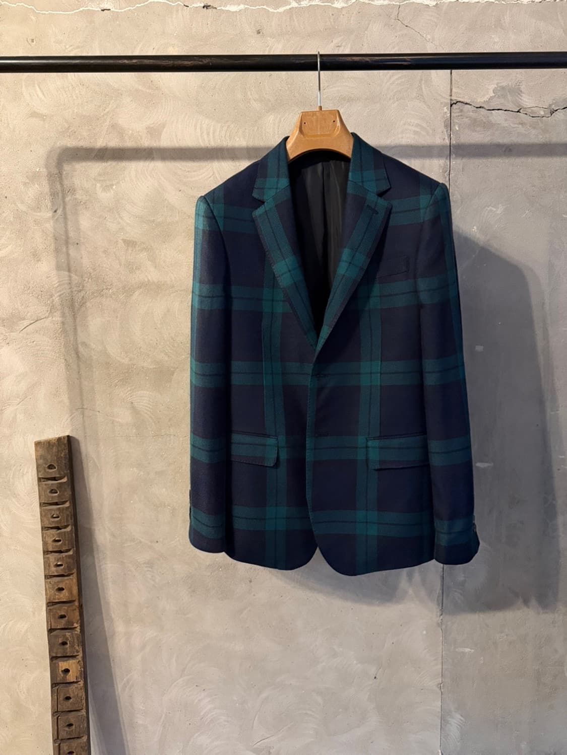 발렌티노 블랙와치 테일러드 자켓 슬림100 상품이미지10