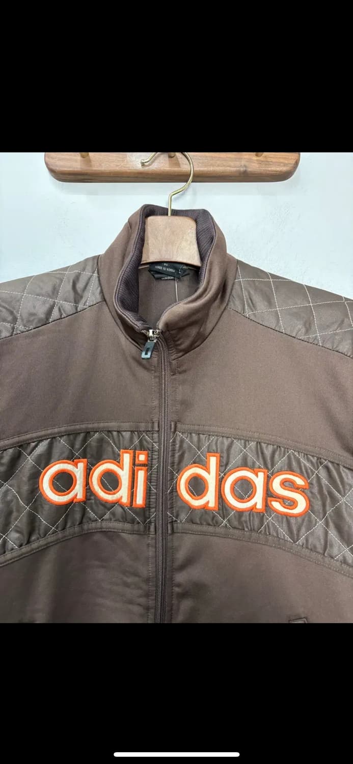 아디다스 00s 브라운 사선퀄팅 패디드자켓 H1701 상품이미지3