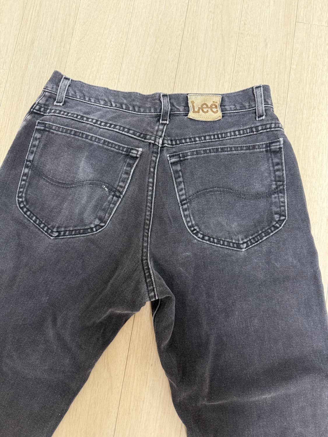 빈티지 Lee 블랙진 상품이미지3