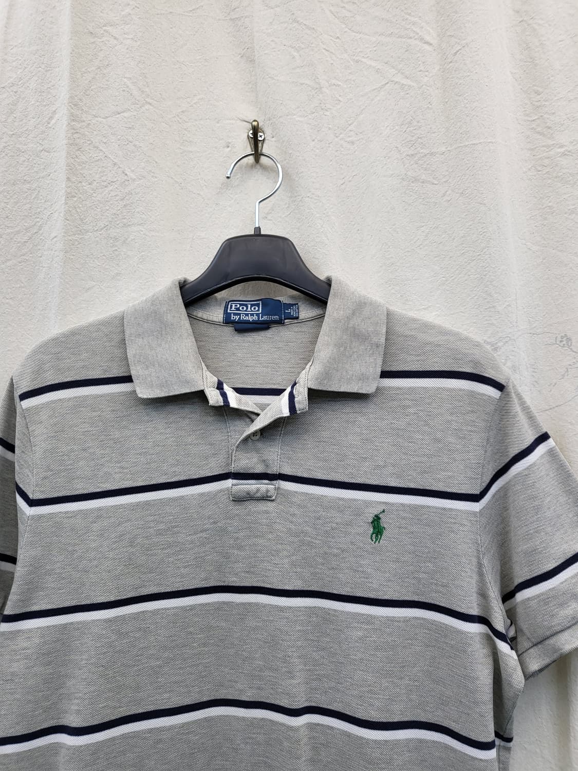폴로 랄프로렌 스트라이프 반팔 카라티 상품이미지3