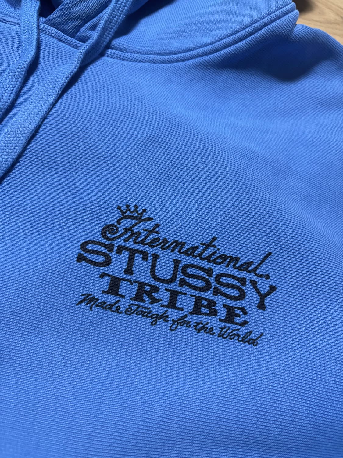 (새상품) 스투시 트라이브 후드 블루 L 상품이미지2