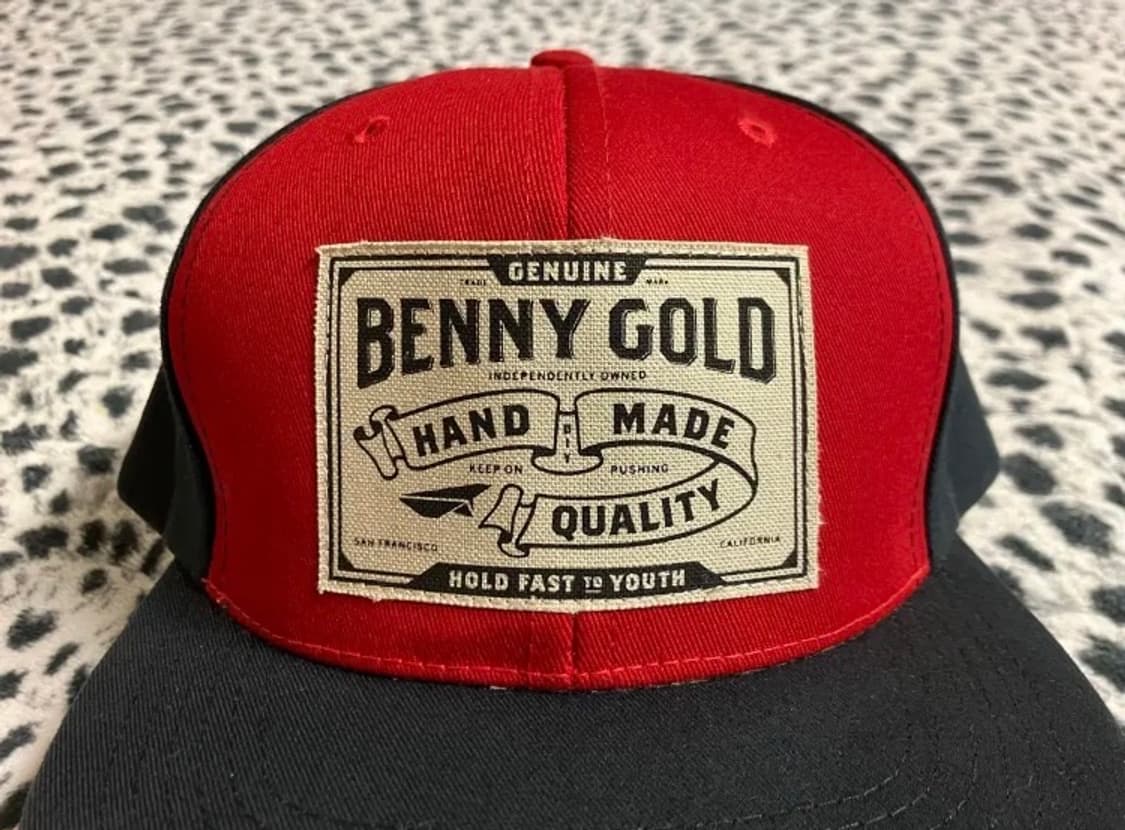 10s USA 베니골드 캡 모자 스냅백 스트릿 스케이트 픽시 서브컬처 상품이미지2