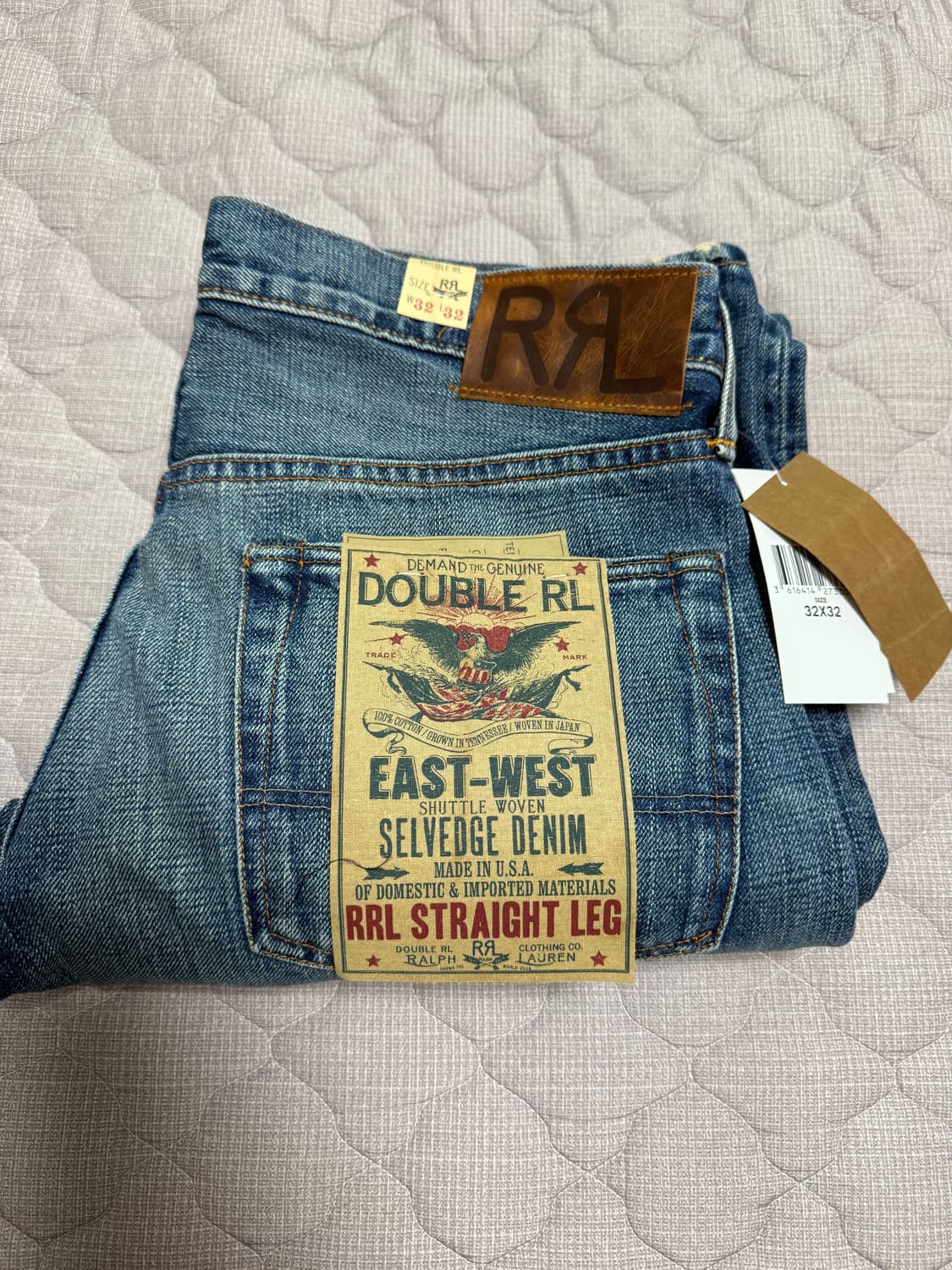 RRL 스트레이트핏 셀비지 힐스뷰 상품이미지1