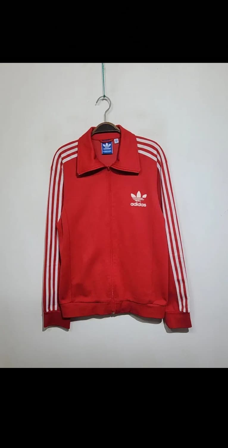 (105) 아디다스 유로파 져지 빨흰 츄리닝 트레이닝복 트랙자켓  상품이미지1