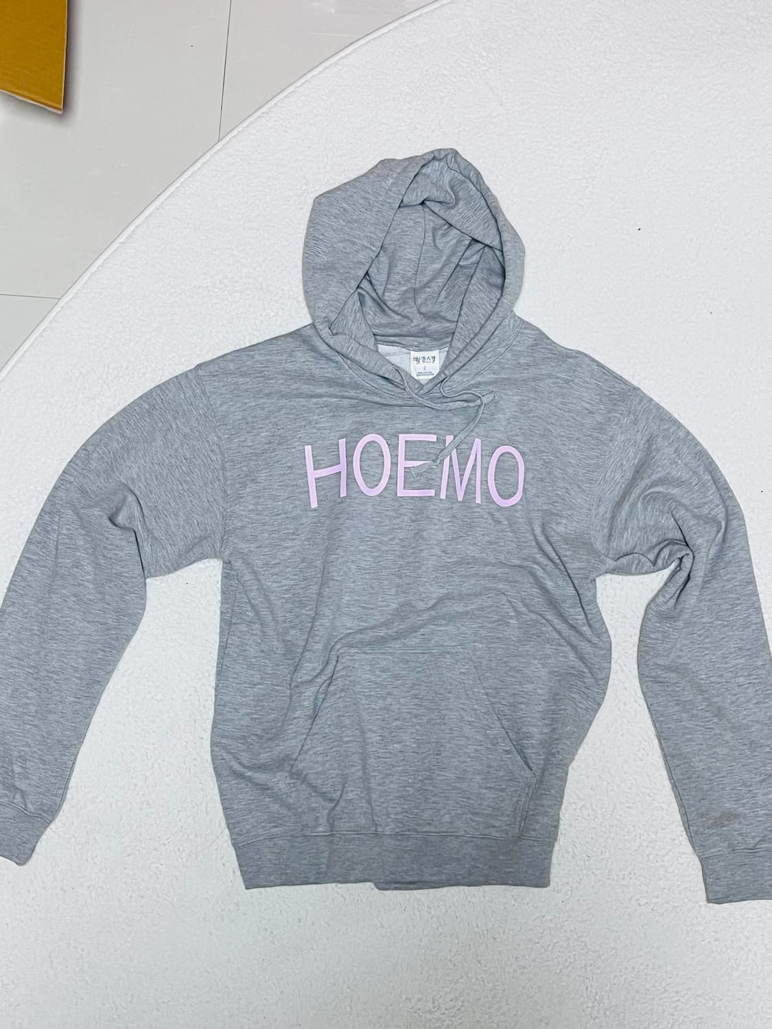 빨간줄 사피엔스 후드 2사이즈 상품이미지1