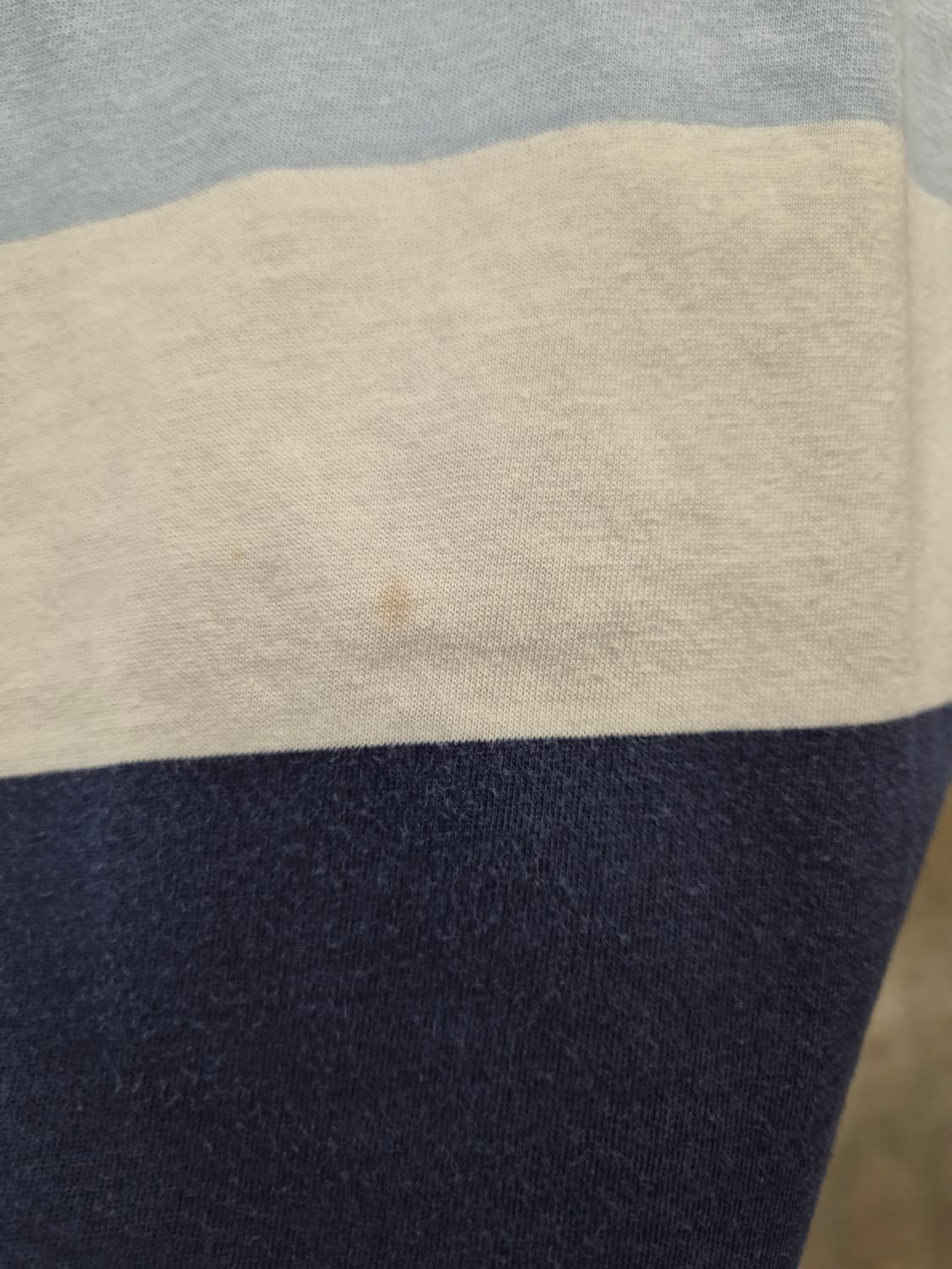 폴로 랄프로렌 블루 스트라이프 반팔 L 상품이미지5