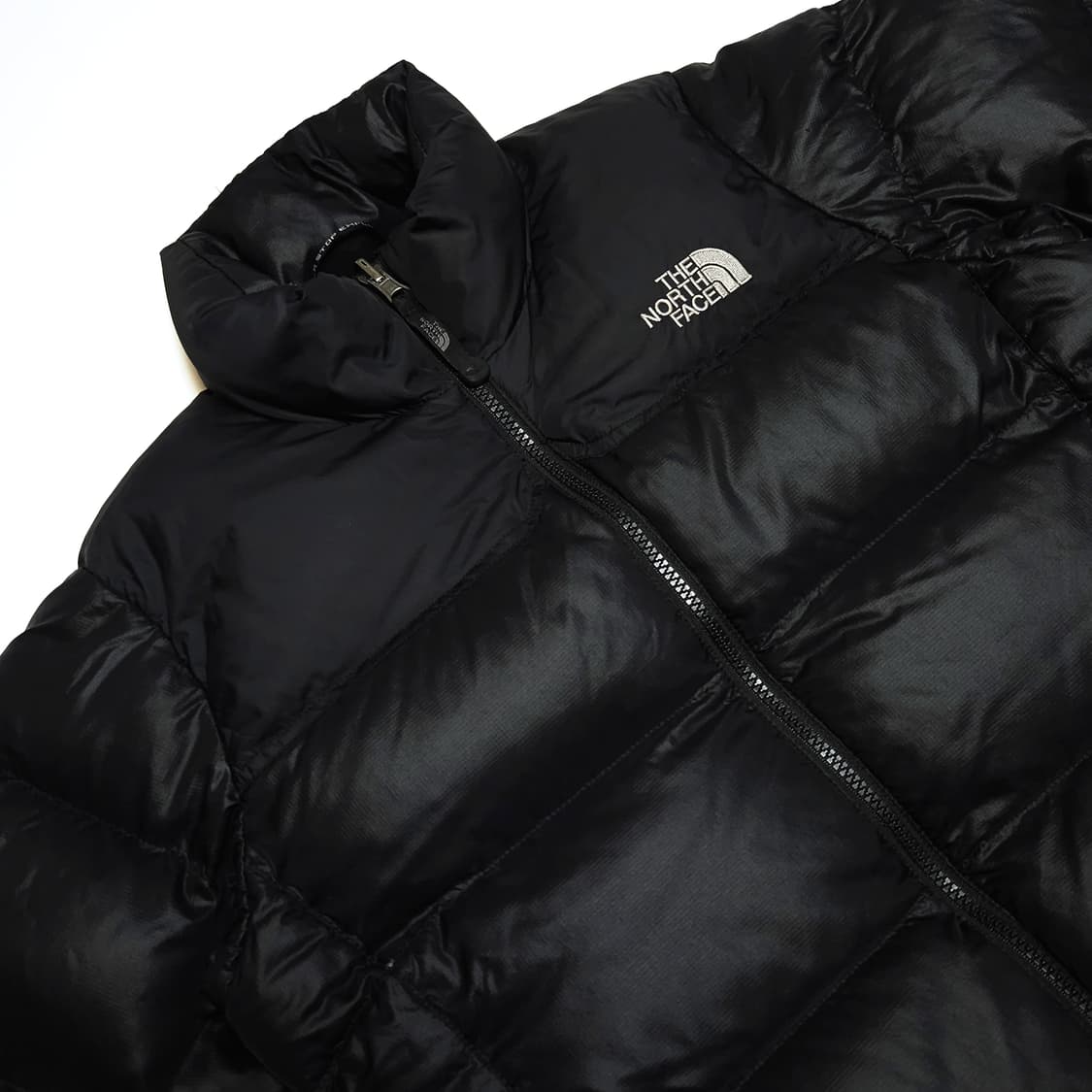 노스페이스 우먼 700 눕시 구스다운 패딩 자켓 블랙 상품이미지2