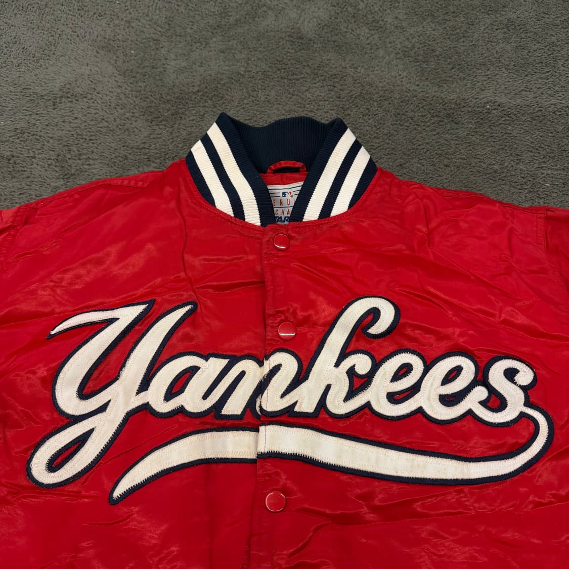 [정품/S] 스타터 뉴욕양키스 스타디움 바시티 자켓 상품이미지7