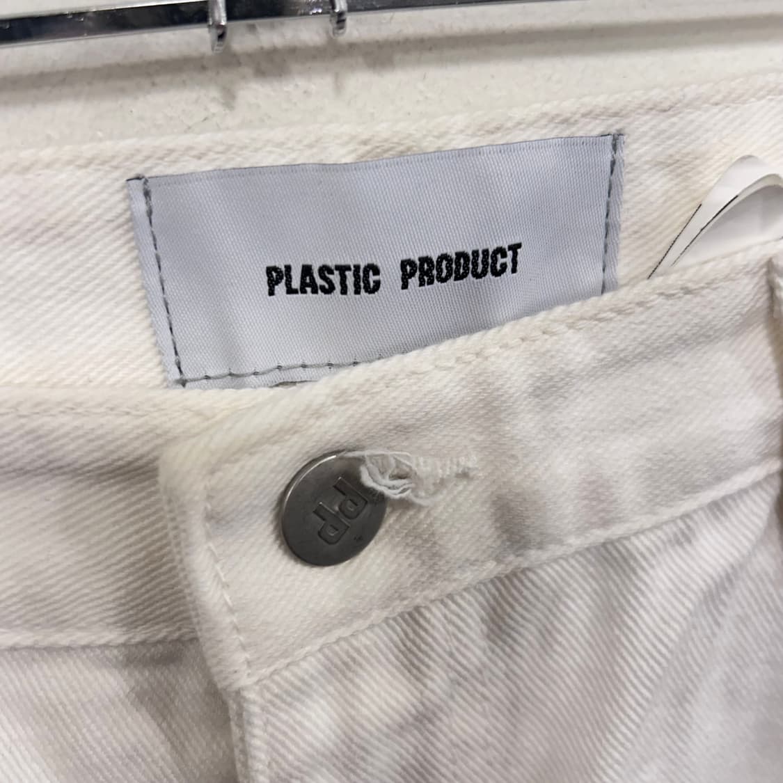 플라스틱 프로덕트 레귤러핏 화이드 데님팬츠 상품이미지3