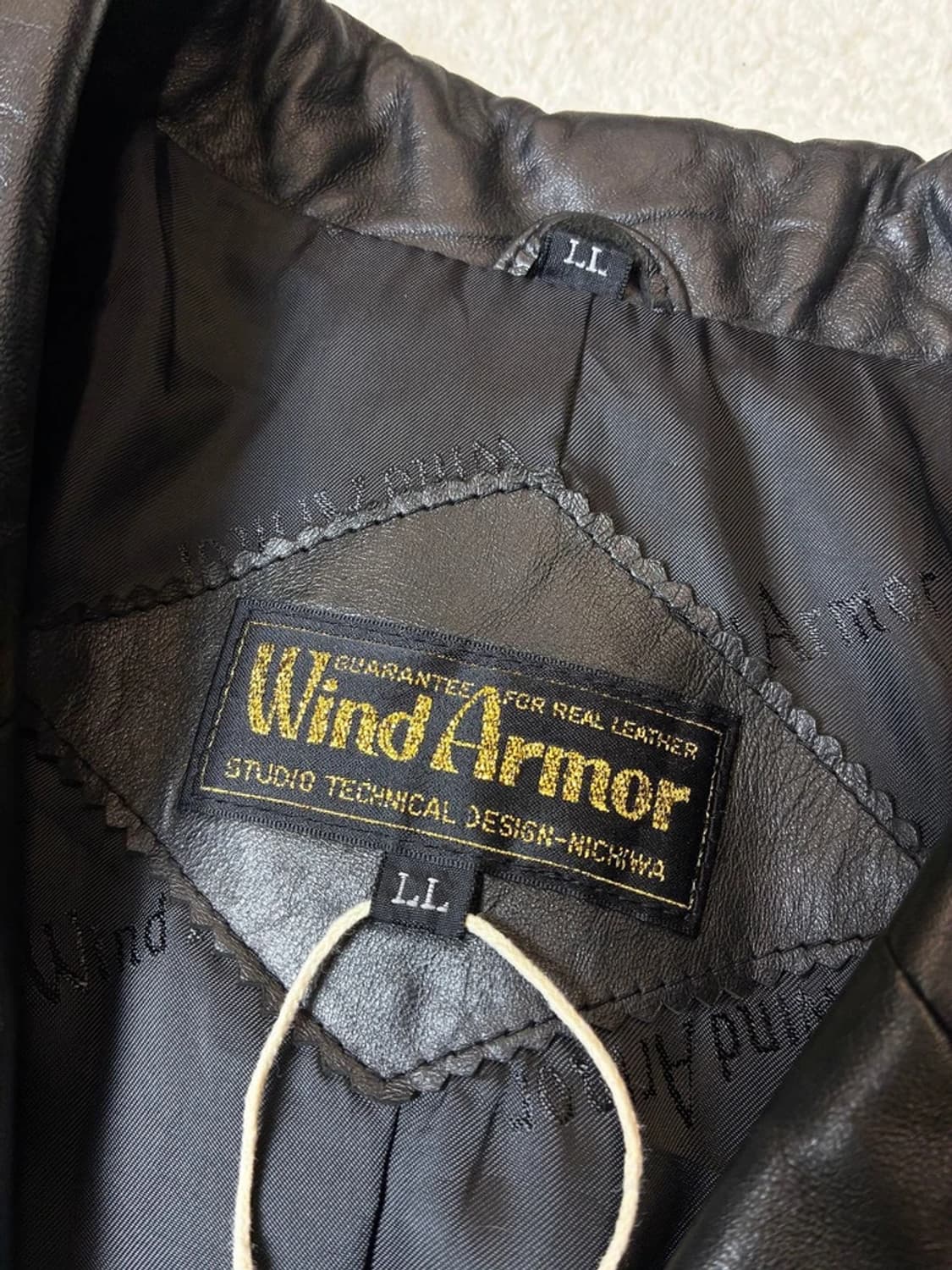 Wind Armor 00's 양가죽 롱 코트 PN6645 상품이미지6