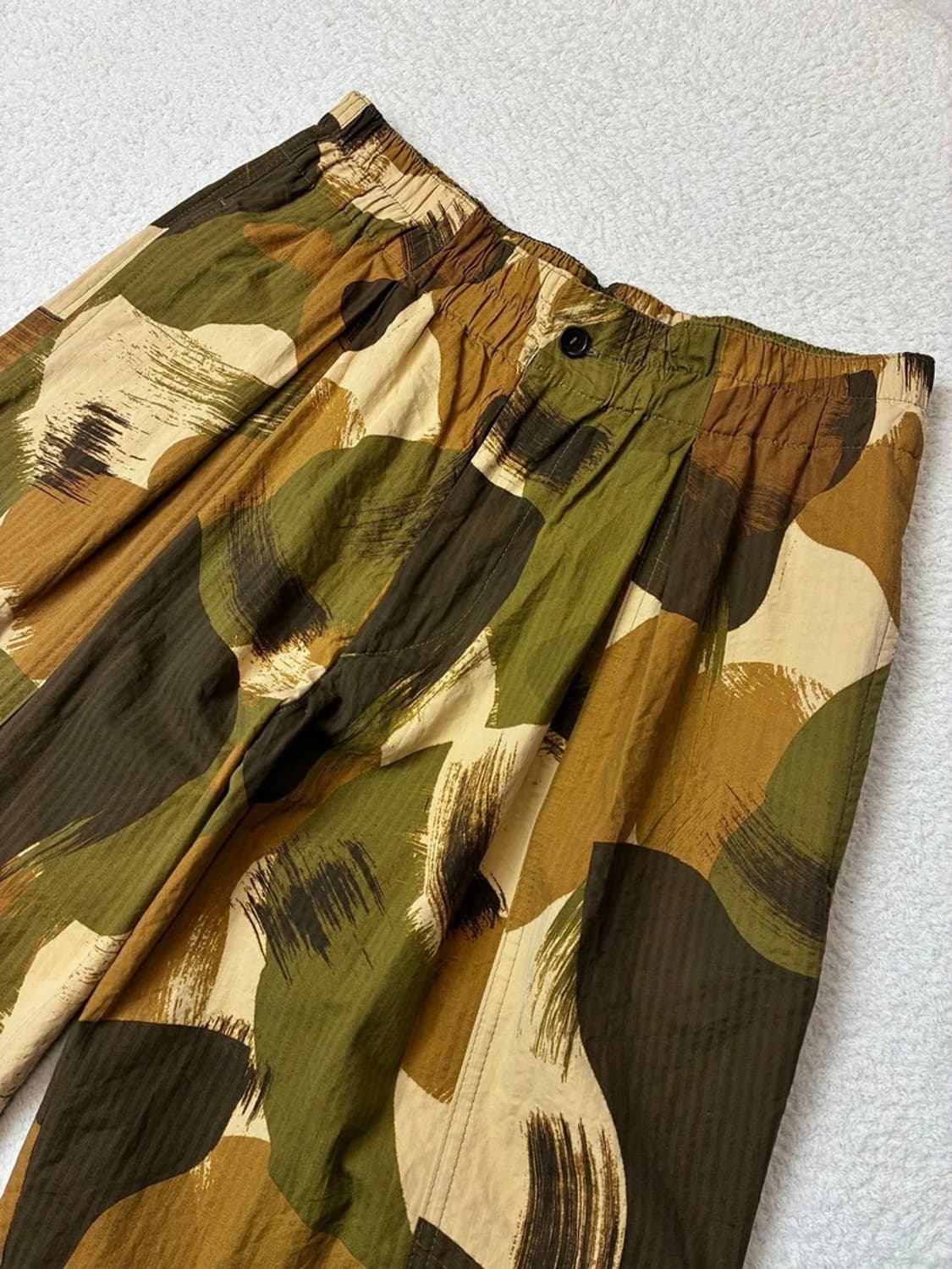 YMC 실비안 카모 플라쥬 투턱 팬츠 PN6025 상품이미지3