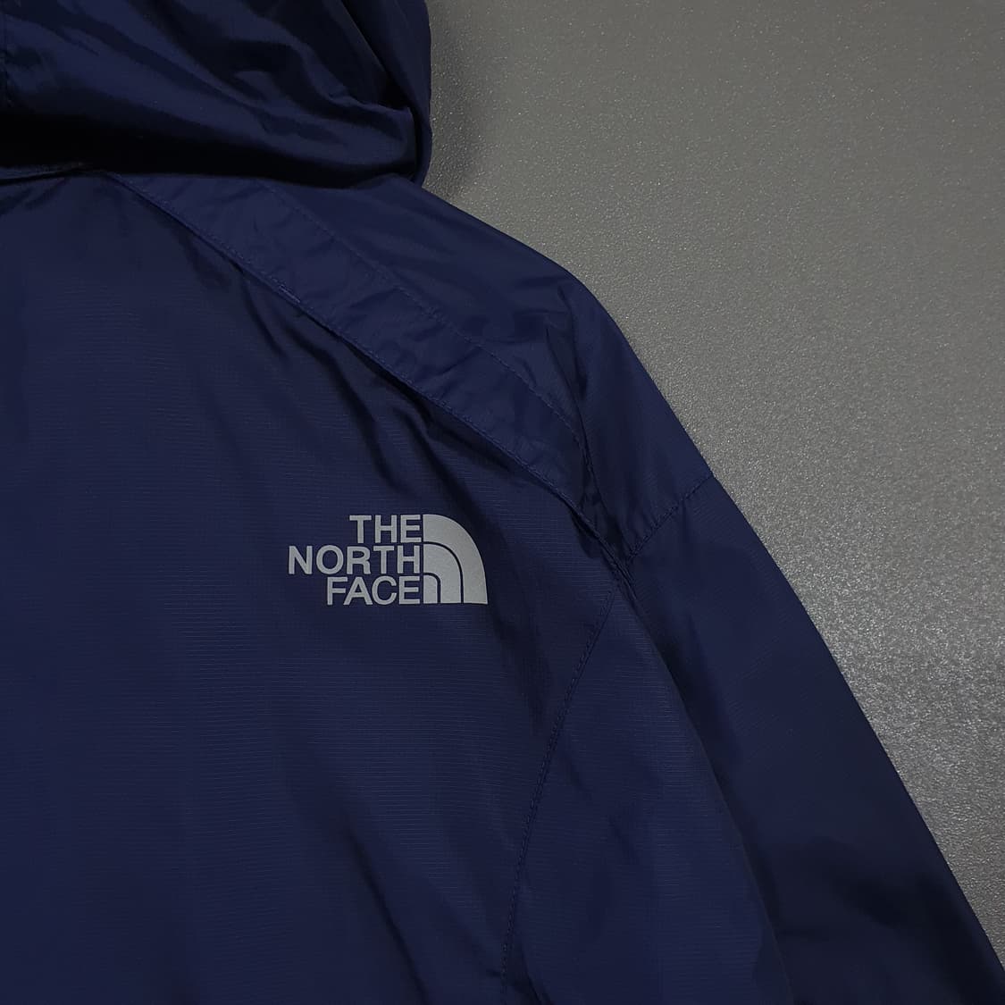 2XL) 노스페이스 플라잇 시리즈 경량 바람막이 집업 후드 자켓 네이비 상품이미지10