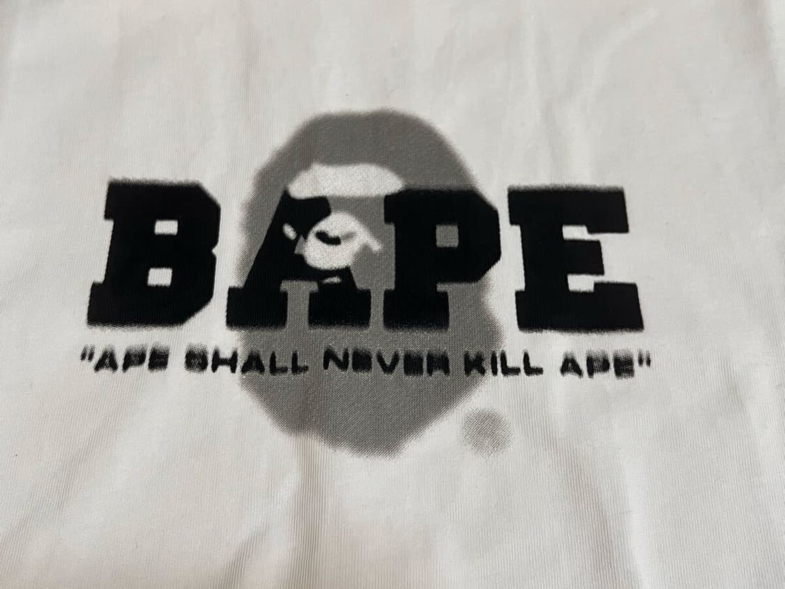 [M] 베이프 그래피티 로고 릴렉스드 핏 상품이미지2