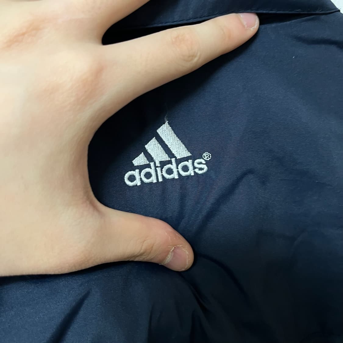 [ M ] 아디다스 올드스쿨 로고 바람막이  상품이미지3