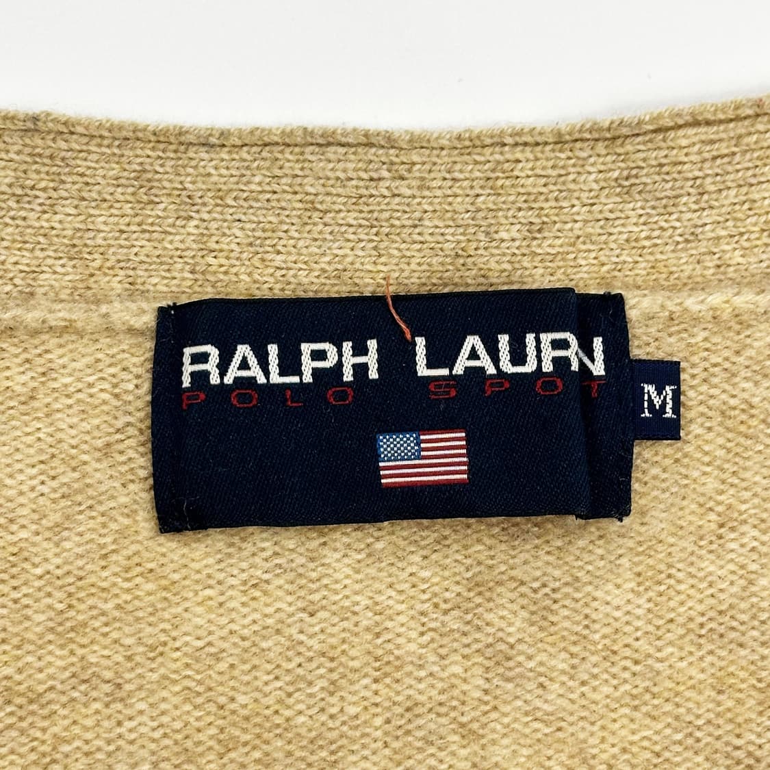 폴로스포츠 재팬 클래식 니트 가디건 베이지 M 상품이미지5